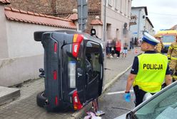 Kierowca wjechał w grupę ludzi w Chełmnie. Są ranni