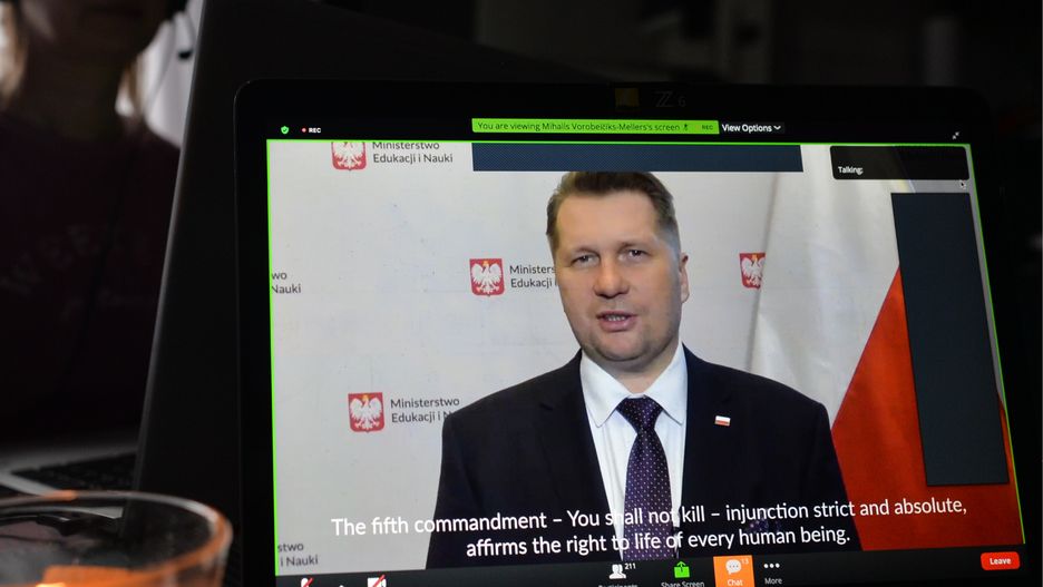 Minister Przemysław Czarnek