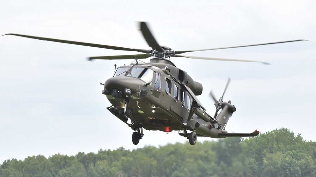 The multi-role AW149 helicopters were bought, among others, by the Polish Armed Forces.