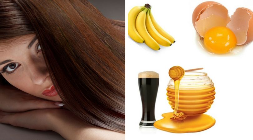 Prosta w przygotowaniu maseczka na włosy z użyciem banana, miodu, jajka i piwa. Sprawi, że włosy będą silne i zdrowe.