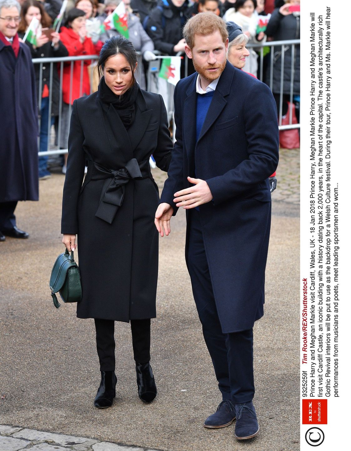 Książę Harry i Meghan Markle w Cardiff