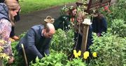 Książę William i księżna Kate dołączyli do dzieci przy ogrodniczych pracach w 125-letnim Starbank Park