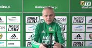 Trener Śląska Wrocław przed meczem z Lechem Poznań