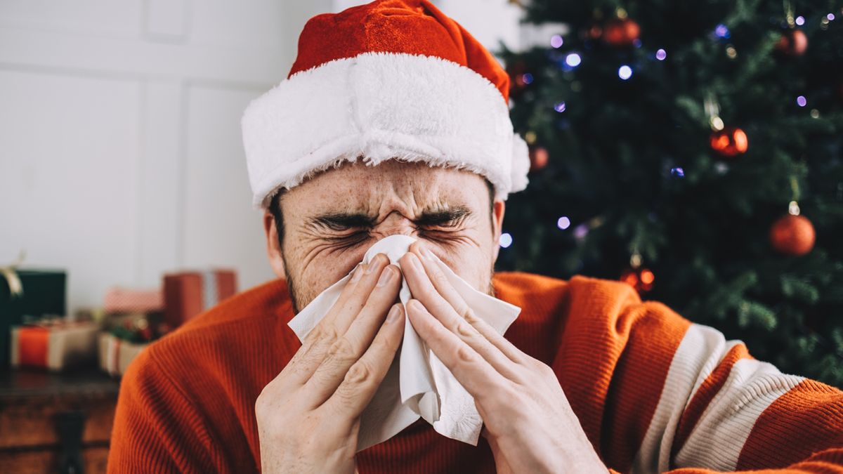 Często grypa i inne infekcje szaleją w sezonie świątecznym