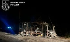 Rosyjski dron uderzył w busa pełnego ludzi. Wśród rannych dzieci