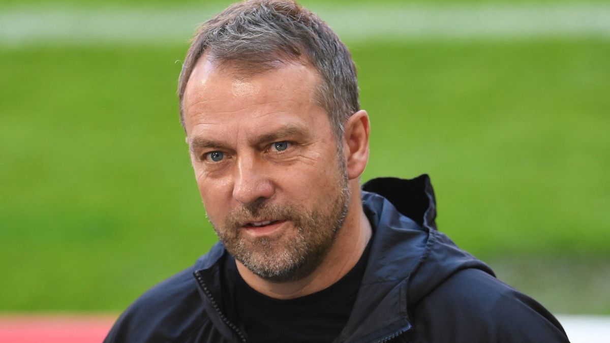 PAP/EPA / ANDREAS GEBERT / POOL / Na zdjęciu: Hansi Flick