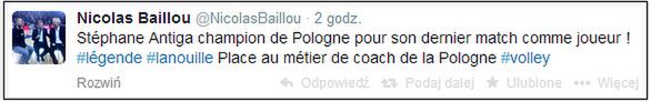 "Stephane Antiga mistrzem Polski w swoim ostatnim meczu jako gracz! Teraz jest trenerem reprezentacji Polski"