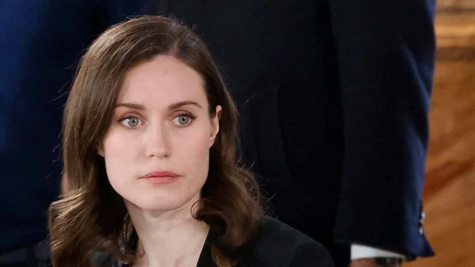 TemporaryFinland's Prime Minister Sanna Marin attends the EU leaders summit to discuss the fallout of Russia's invasion in Ukraine,at the Palace of Versailles, near Paris, on March 10, 2022. - EU leaders are scrambling to find ways to urgently address the fallout of Russia's invasion of Ukraine that has imperilled the bloc's economy and exposed a dire need for a stronger defence. (Photo by Ludovic MARIN / POOL / AFP)LUDOVIC MARIN