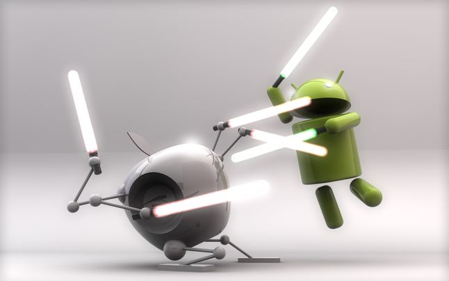 iOS vs Android (fot. lgswift.pl)