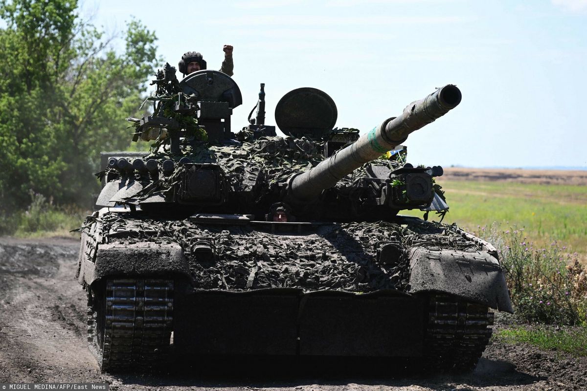 Wojna w Ukrainie - front wschodni [zdj. ilustracyjne]