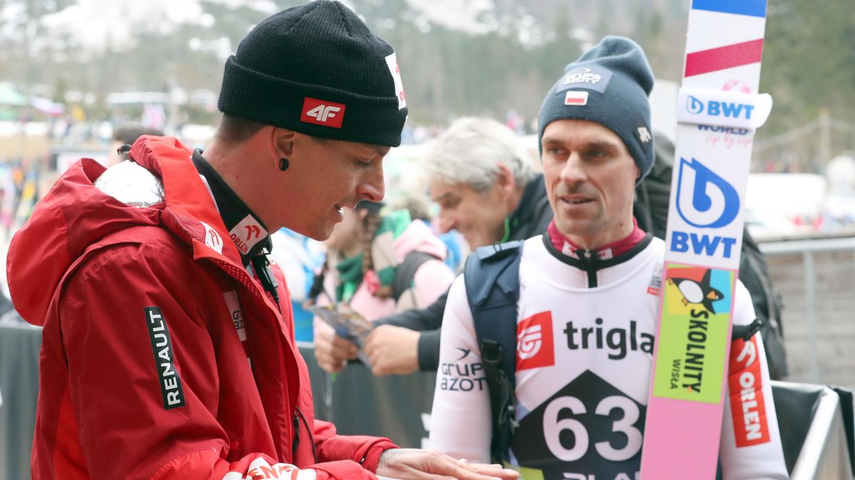 Getty Images / Grzegorz Momot / Na zdjęciu: Thomas Thunbichler i Piotr Żyła