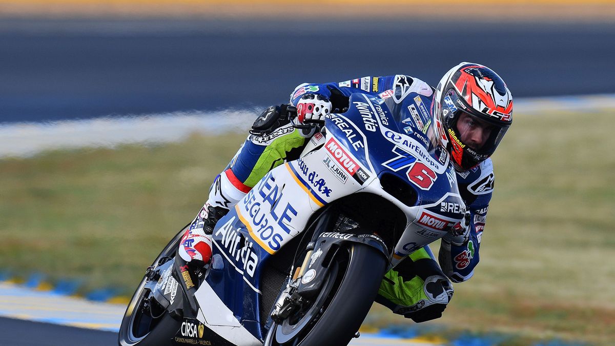 Loris Baz na torze Le Mans