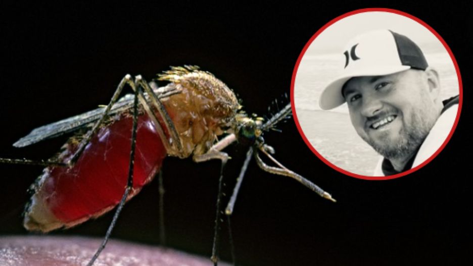 Ukąsił go komar, tydzień później trafił do szpitala.