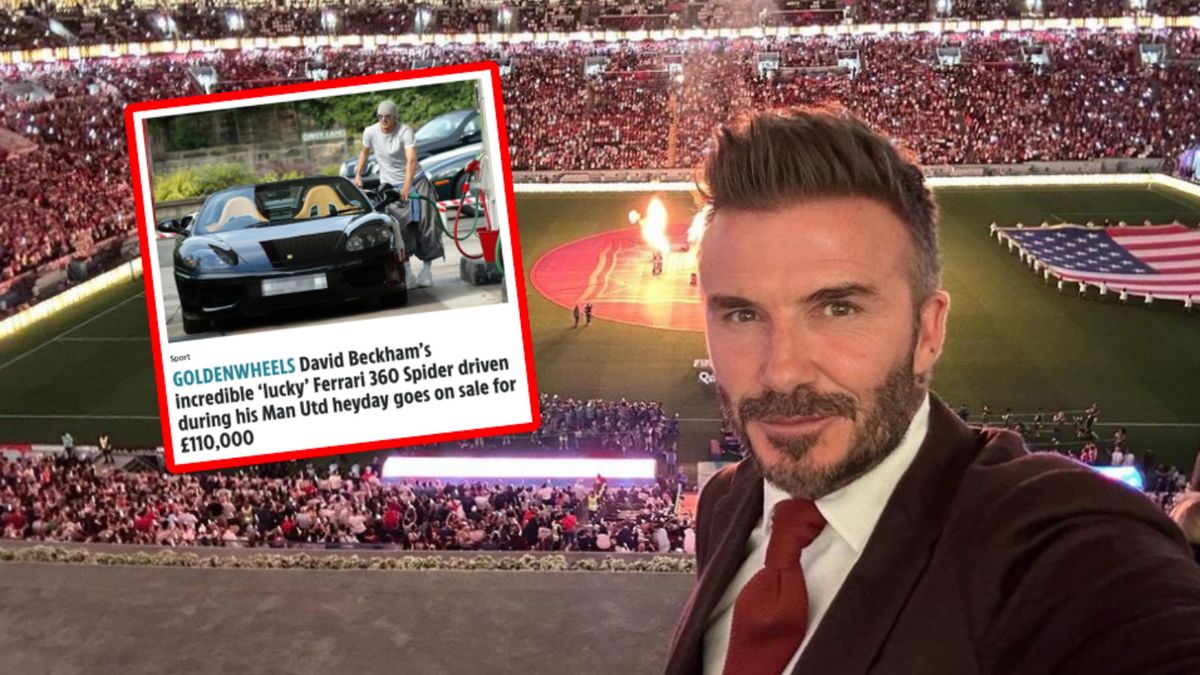 Można kupić auto Davida Beckhama