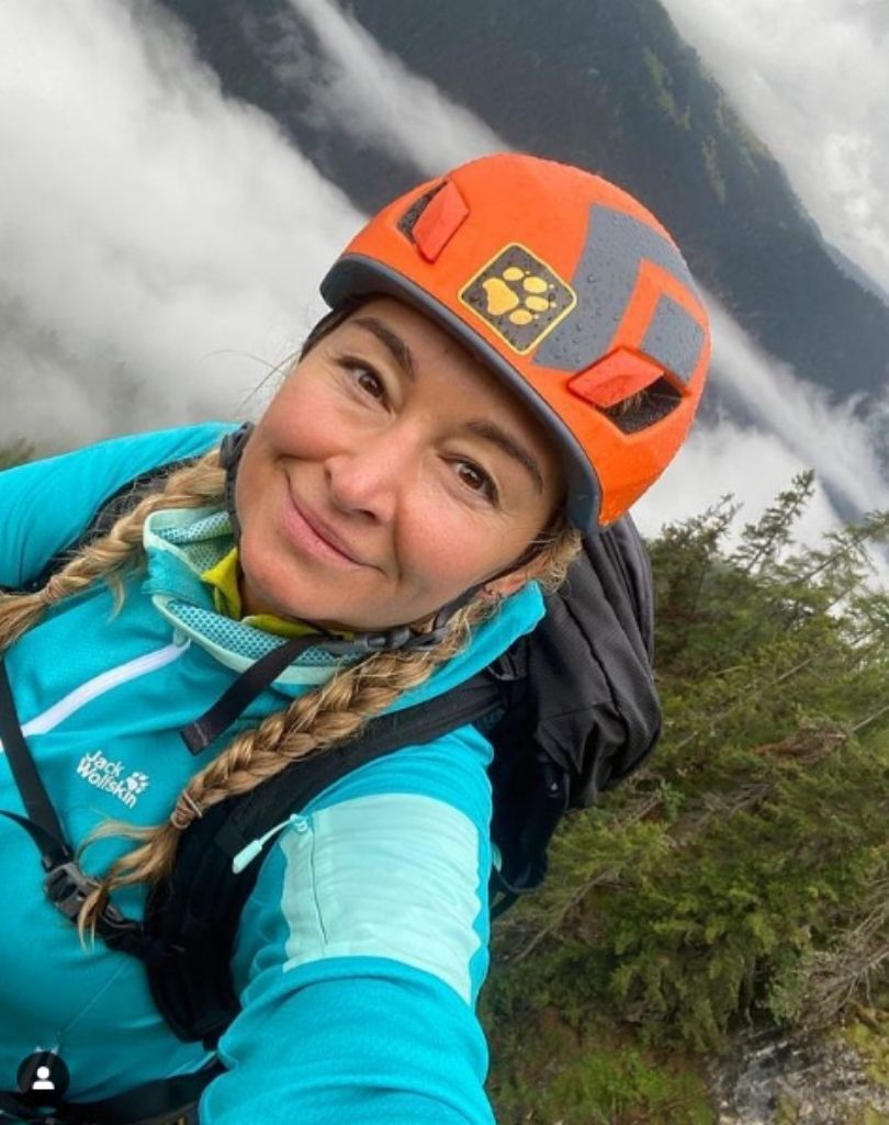 Martyna Wojciechowska przemierza górskie szlaki z córką Marysią