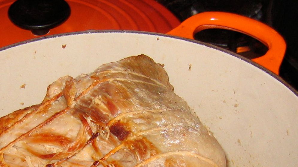 Opiekana cała polędwica wieprzowa (samo mięso)