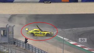 Chwile grozy Fabiana Vettela. Miał groźny wypadek przy prędkości 240 km/h