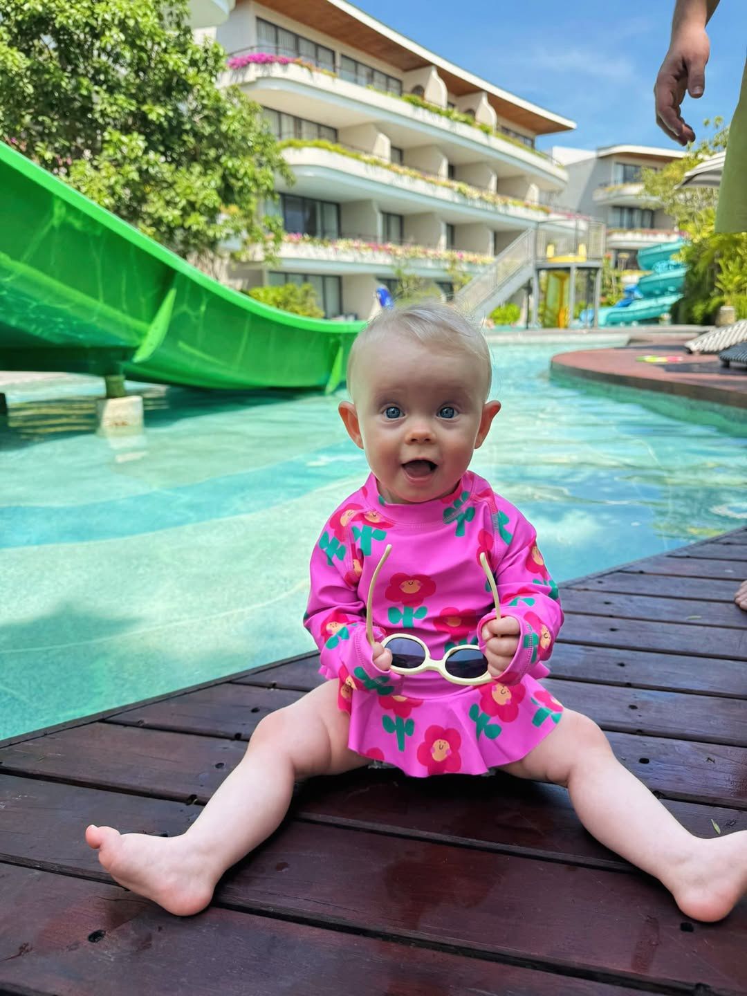 Rodzinne wakacje Olgi Kalickiej