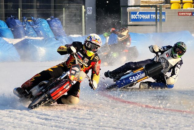 Harald Simon (z prawej) zaprezentował bardzo dobrą dyspozycję