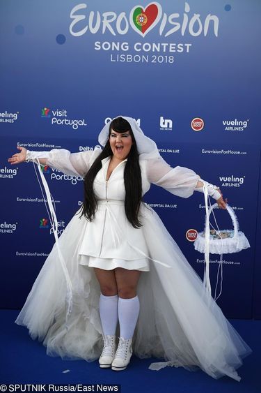 Eurowizja 2018: Netta Barzilai z Izraela na ceremonii otwarcia