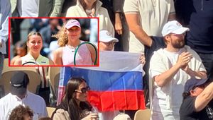Zawrzało tuż po finale Rolanda Garrosa. Na trybunach pojawiła się rosyjska flaga