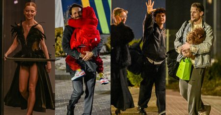 Działo się za kulisami "TzG": Fabijański z psem, Miko bez butów, Pawłowski z partnerką, a Banasiuk z synem (ZDJĘCIA)