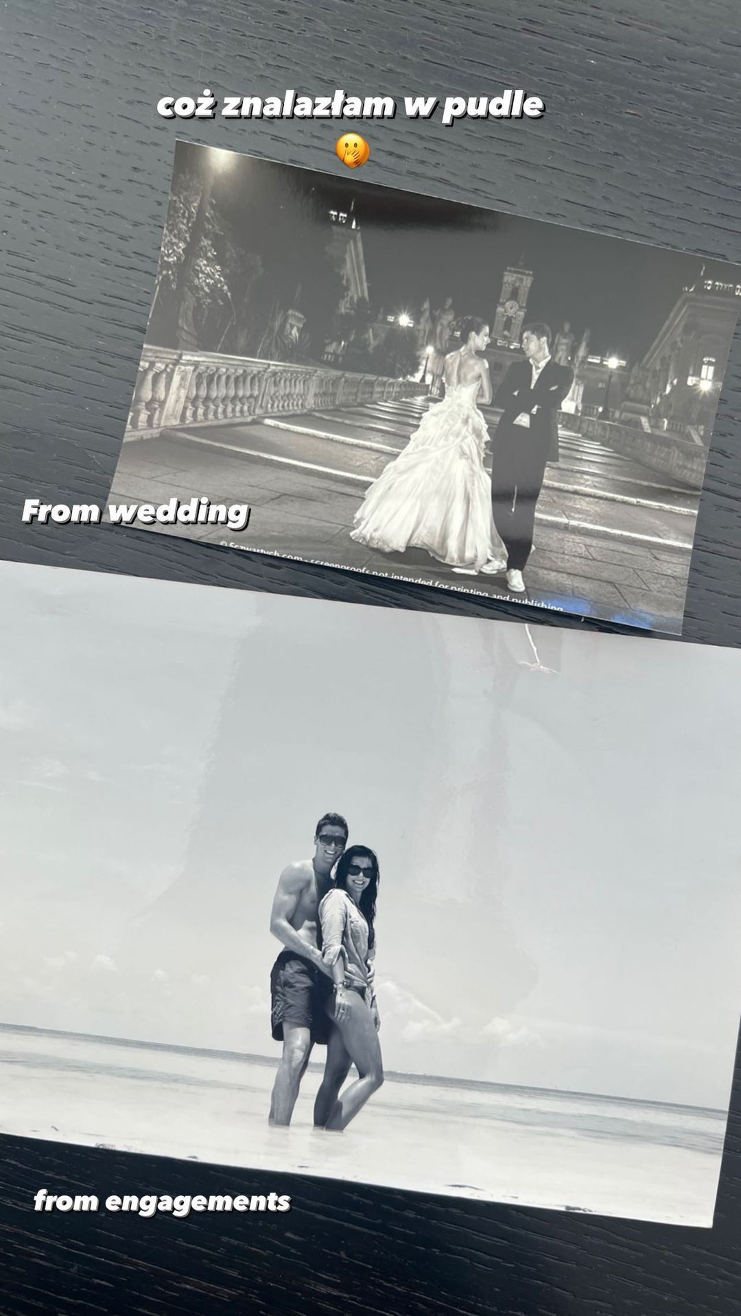 Anna Lewandowska pokazała zdjęcia z zaręczyn i ślubu
