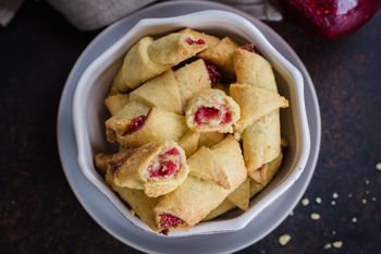 Rogaliki z 3 składników. Bez cukru, a chrupią jak z cukierni