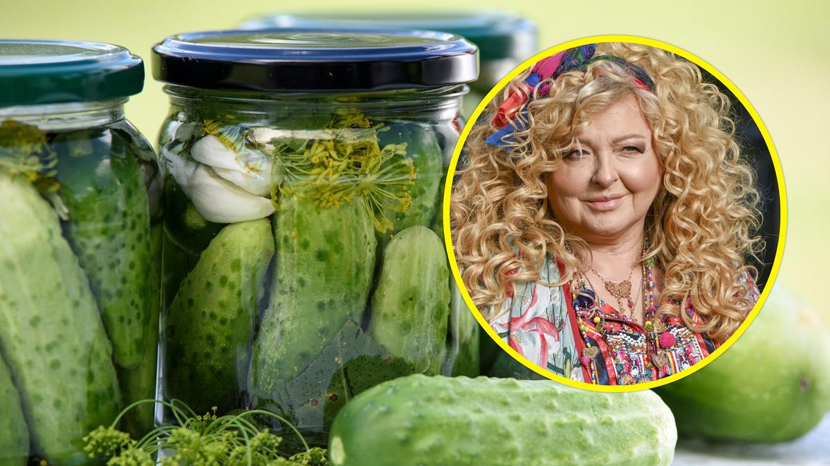 Przepis Magdy Gessler na ogórki.