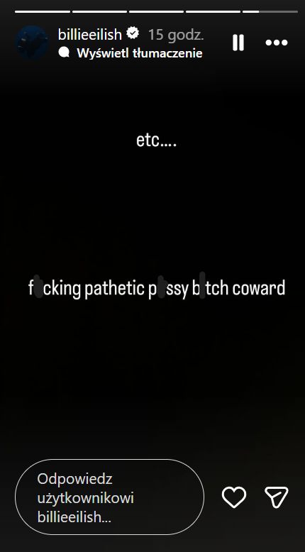 Billie Eilish krytykuje Elona Muska