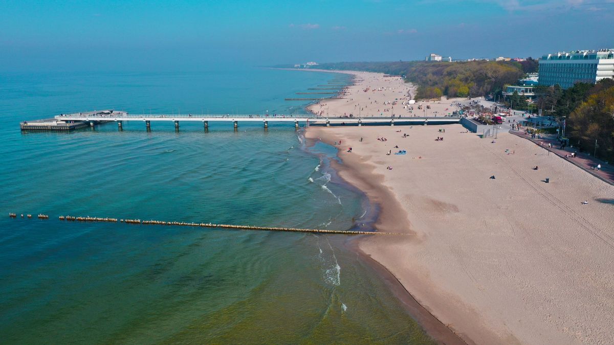  Plaża w Kołobrzegu  