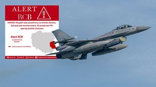 Myśliwce znów w powietrzu. Alert RCB dla Lubelszczyzny