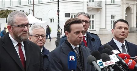 Konsultacje w Pałacu. Jasna deklaracja Konfederacji