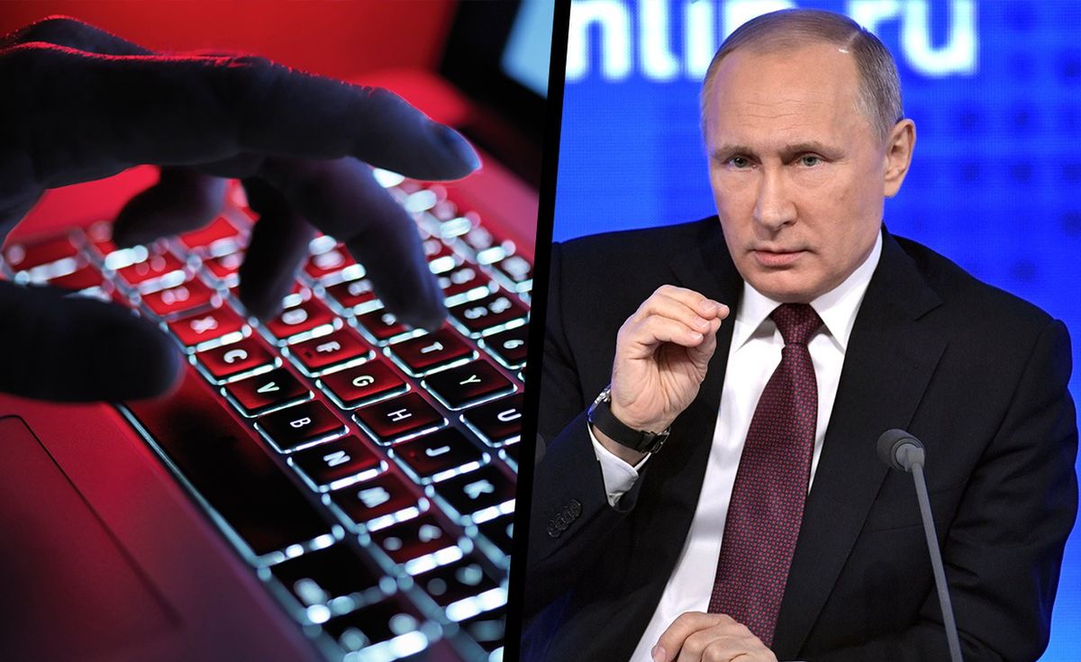 Wojna w Ukrainie. Hakerzy Kremla atakują NATO. Rosja wycofuje się z Czarnobyla (Russian Presidential Press and Information Office/Anadolu Agency/Getty Images)
