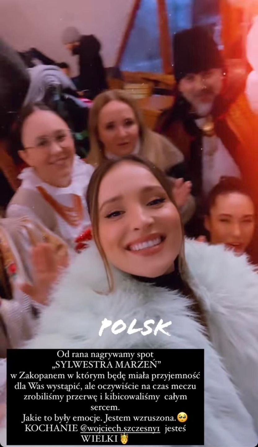 Marina Łuczenko świętuje sukces męża