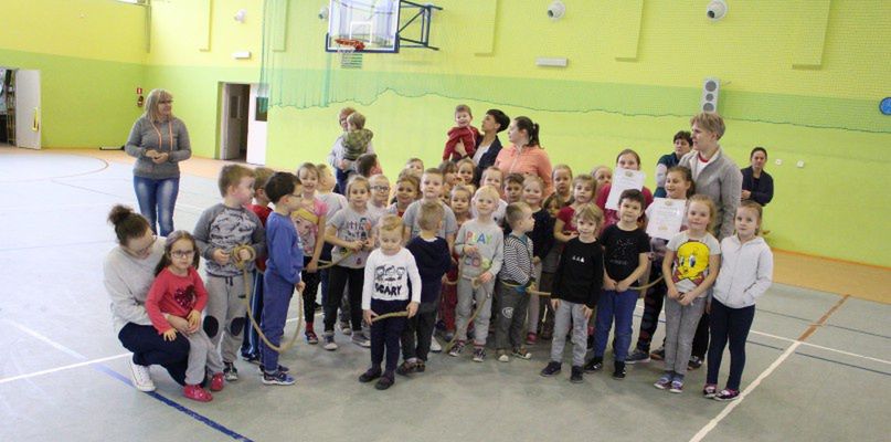 Wesołe zakończenie zimowych ferii w Przedszkolu "Wesoły Smyk"