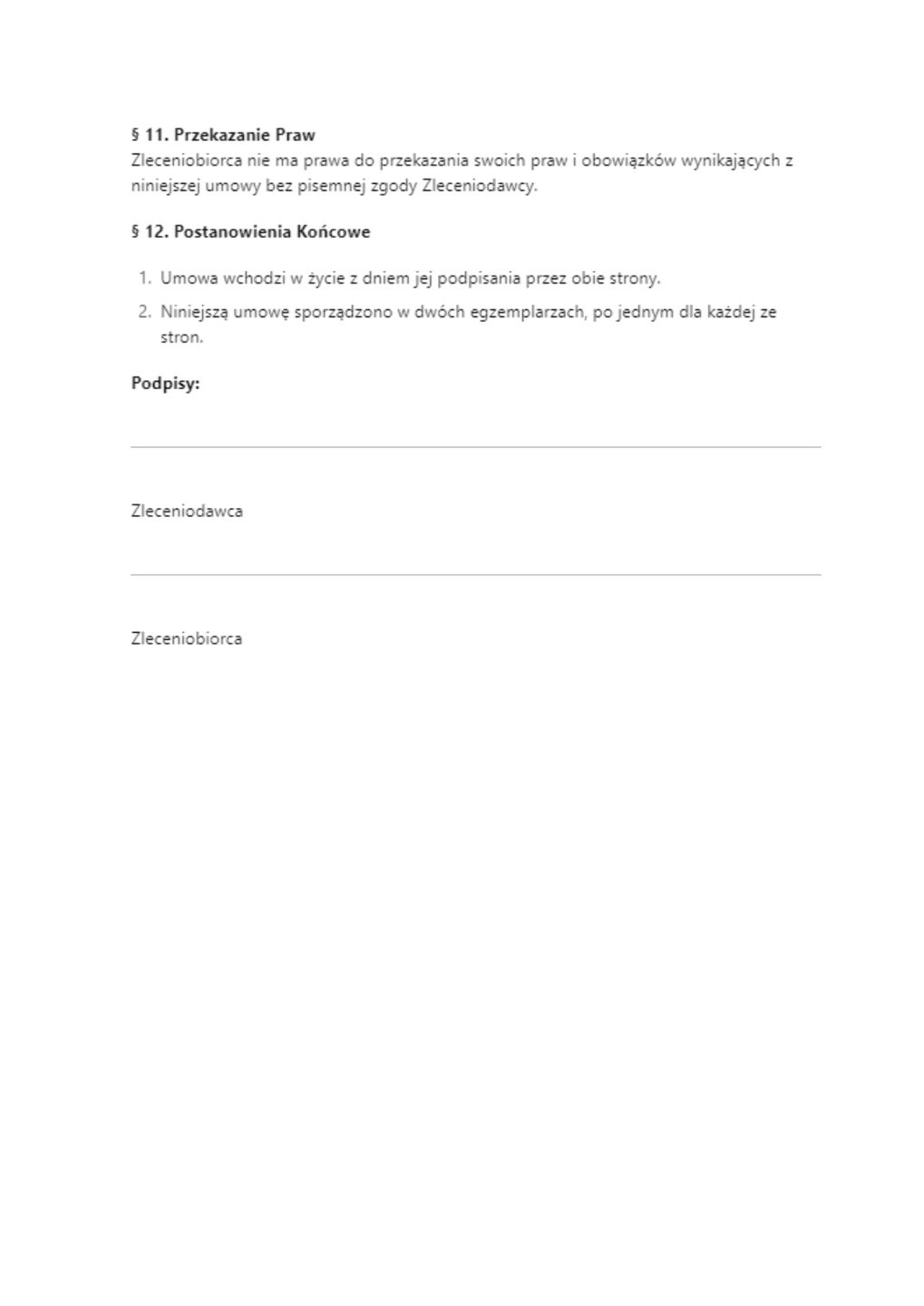 Umowa stworzona przez sztuczną inteligencję, strona 3