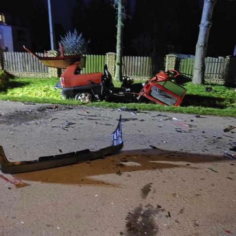 Tragedia w Starej Słupi. Nie żyje mężczyzna [Foto]