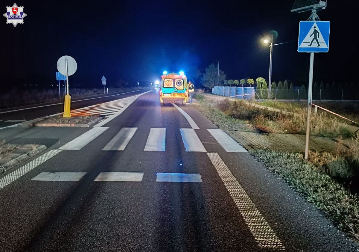 wypadek, potrącenie pieszego, wypadek śmiertelny Przechodziła przez przez pasy. Samochód staranował 77-latkę