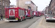 Pożar kamienicy w Bytomiu. Strażak poparzony w trakcie akcji gaśniczej
