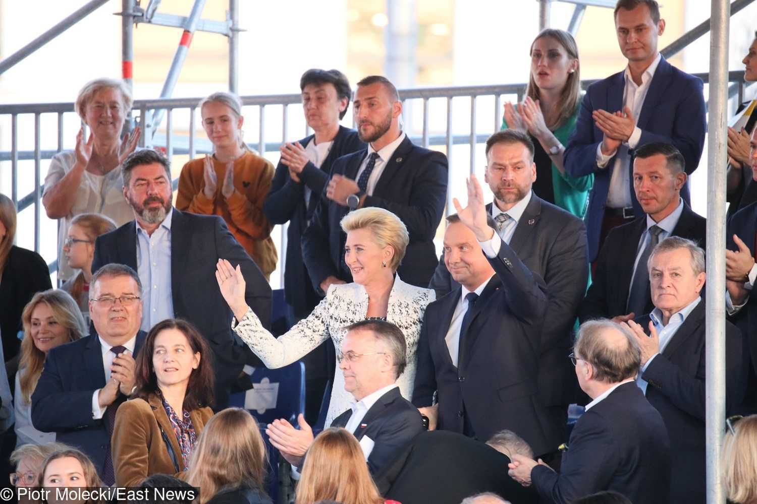Agata Duda i Andrzej Duda - koncert Wsłuchując się w Papieża