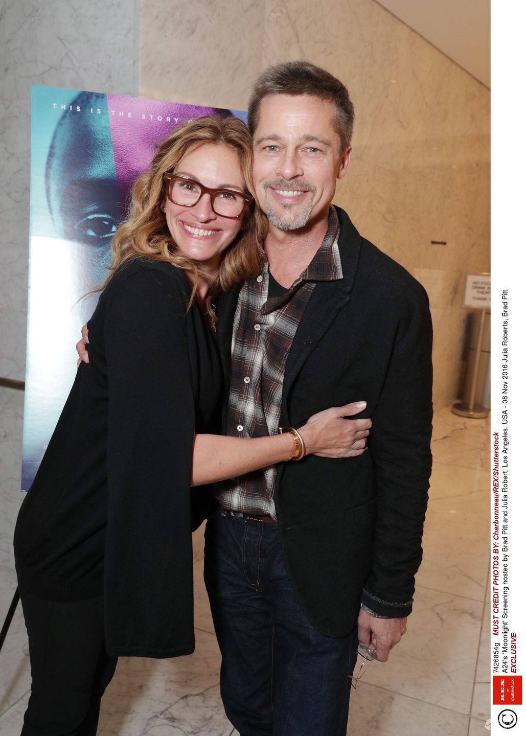 Brad Pitt z Julią Roberts