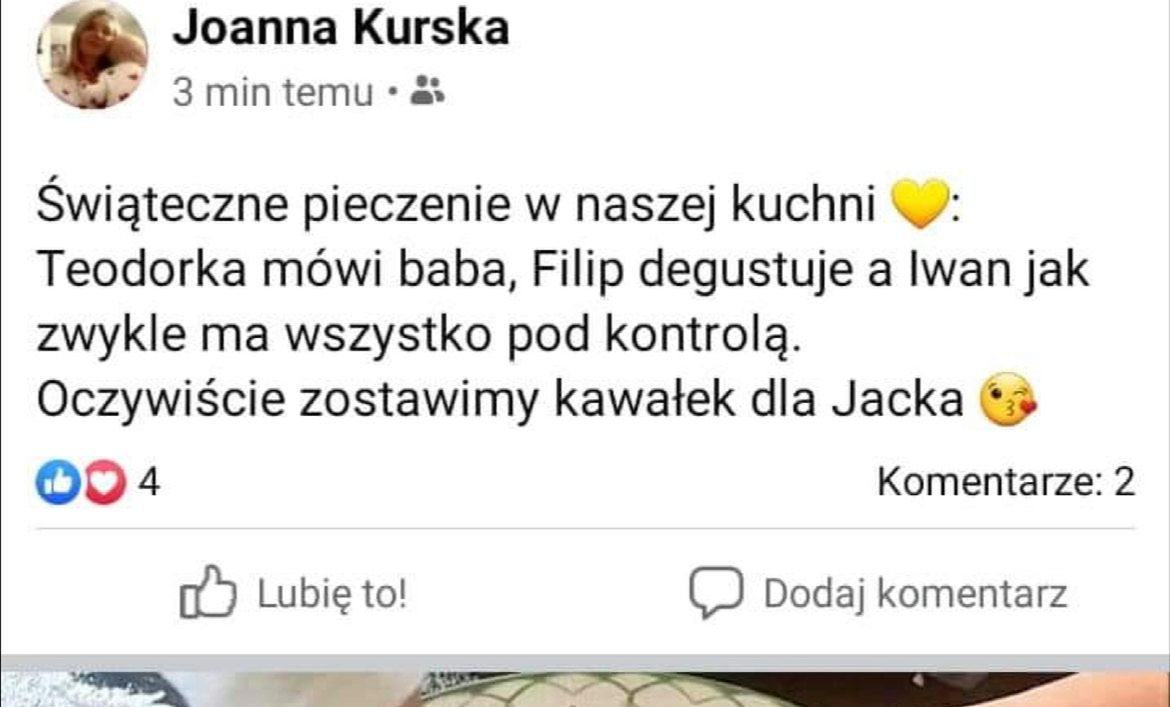 Joanna Kurska z dziećmi - szykuje się do Wielkanocy