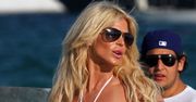 Victoria Silvstedt w Saint Tropez