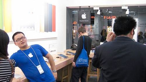 Podrabiany Apple Store - historii ciąg dalszy 1