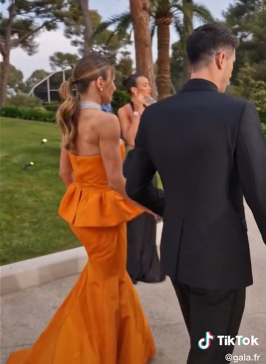 Anna i Robert Lewandowscy w Cannes 