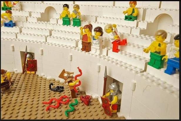 Wspaniałe Koloseum z 200 tys. klocków Lego. Kto pobije kolejny rekord? 5