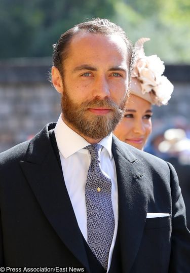James Middleton – brat księżnej Kate – na ślubie księcia Harry'ego i Meghan Markle