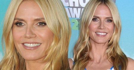 Heidi Klum w obłędnej sukience na gali nagród Nickelodeon 2016. Poczekajcie tylko, jak zobaczycie jej plecy