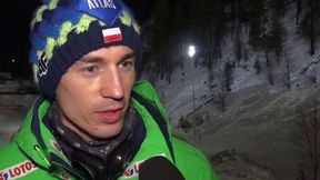 Kamil Stoch: Dobrze, że skoczyłem chociaż raz...